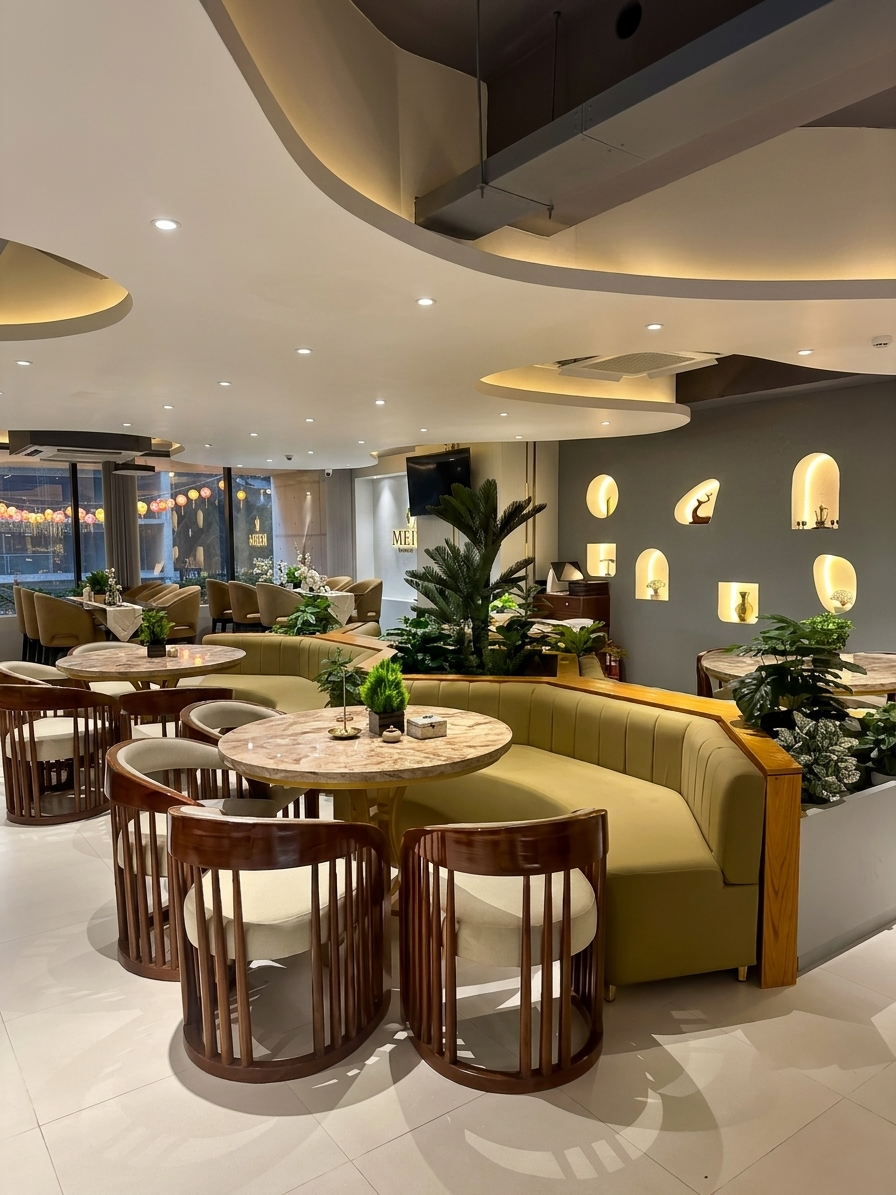 Elegant private dining and event venue at Metisse